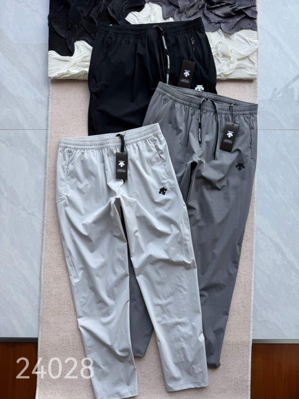 Luxury Descente Trousers Black Casual Luxury