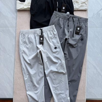 Luxury Descente Trousers Black Casual Luxury