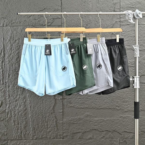 Premium Mammut Shorts Black Calf Breathable Luxury