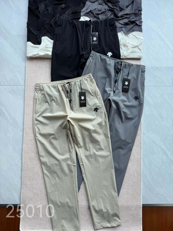 Luxury Descente Trousers Black Casual Collection