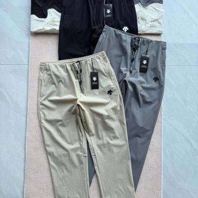 Luxury Descente Trousers Black Casual Collection
