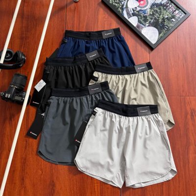 Premium Quality Lululemon Shorts Gray Breathable Luxury