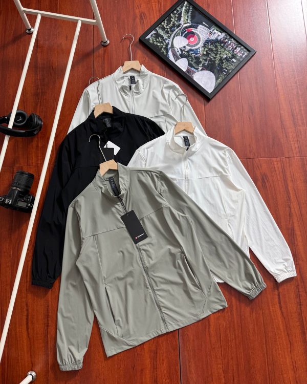 Luxury Lululemon Sun Protection Clothing Black Elegant Luxury