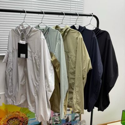 Luxury Ami Coats Green Breathable Luxury