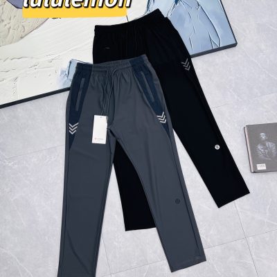 Premium Lululemon T-Shirts Gray Silk Logo Collection