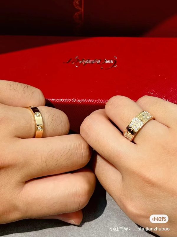 Premium Quality Cartier Ring Gold Style