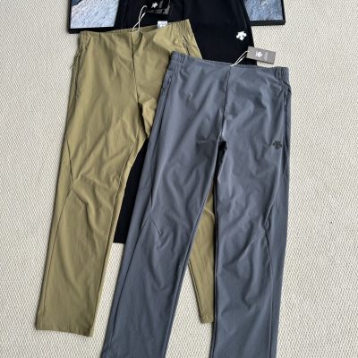 High Quality Descente Trousers Olive Casual Luxury