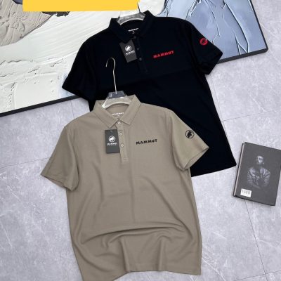 Best Selling Mammut Polo Shirt Black Classic Style