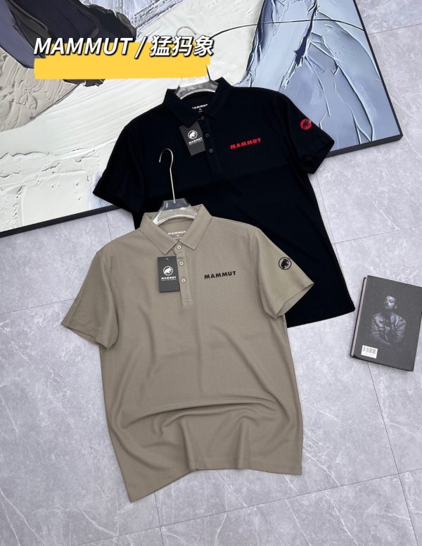 Best Selling Mammut Polo Shirt Black Classic Style