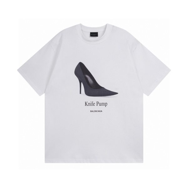 Premium Balenciaga Short-Sleeved T-Shirt Cotton Breathable Collection