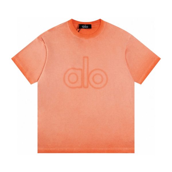 Premium Balenciaga Short Sleeves Orange Cotton Gradient Collection