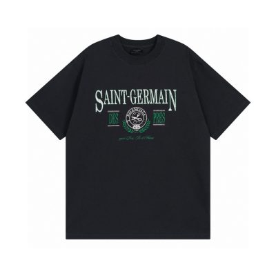 High Quality Balenciaga Short Sleeves Cotton Logo Luxury