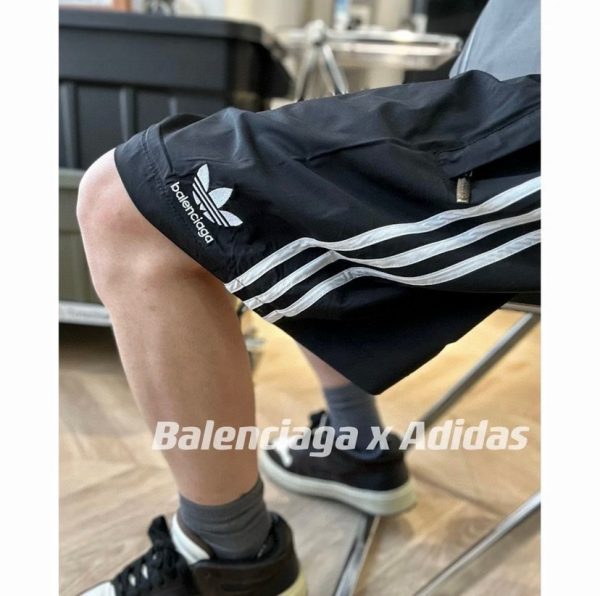Luxury Balenciaga Shorts Logo Style
