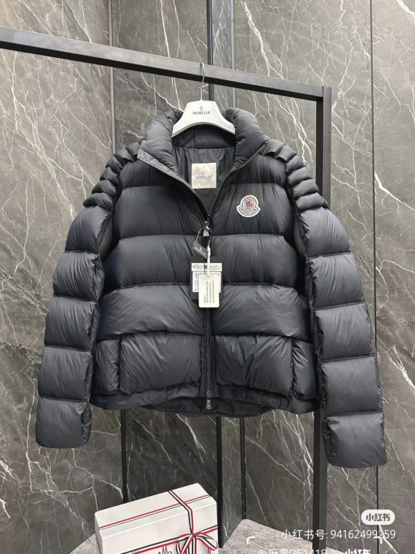 Luxury Moncler Down Jacket Black Luxury