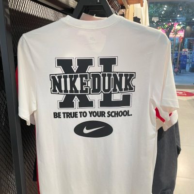 High Quality Nike Short Sleeves White Cotton Breathable Style