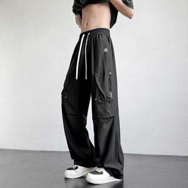 Premium Quality Moncler Overalls Black Nylon Style