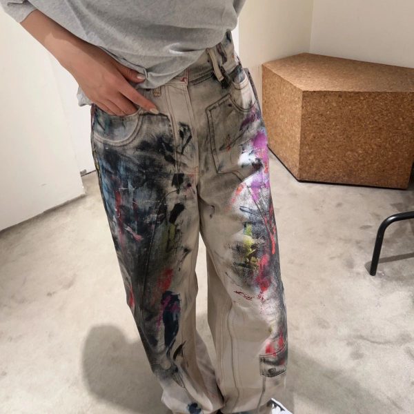 High Quality Acne Studios Jeans Washed Style