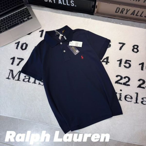 Best Selling Ralph Lauren Polo Shirt Black Cotton Luxury