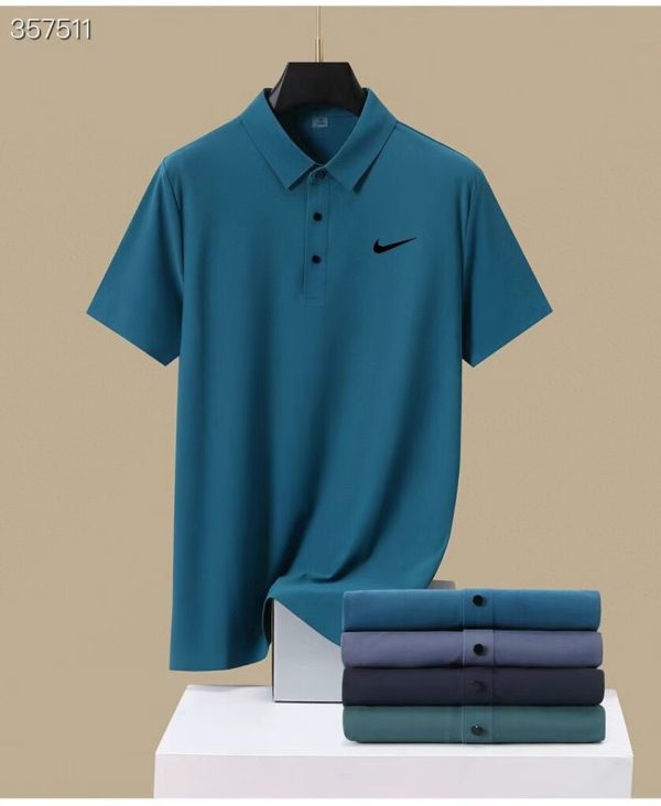 Best Selling Nike Short-Sleeved White Silk Breathable Style