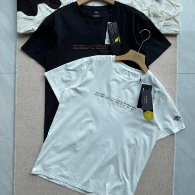 Luxury Descente Short Sleeves Black Style