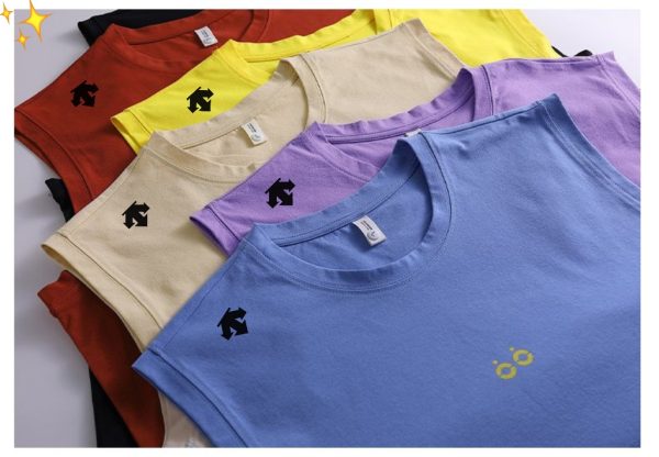 High Quality Descente T-Shirts Cotton Breathable Luxury