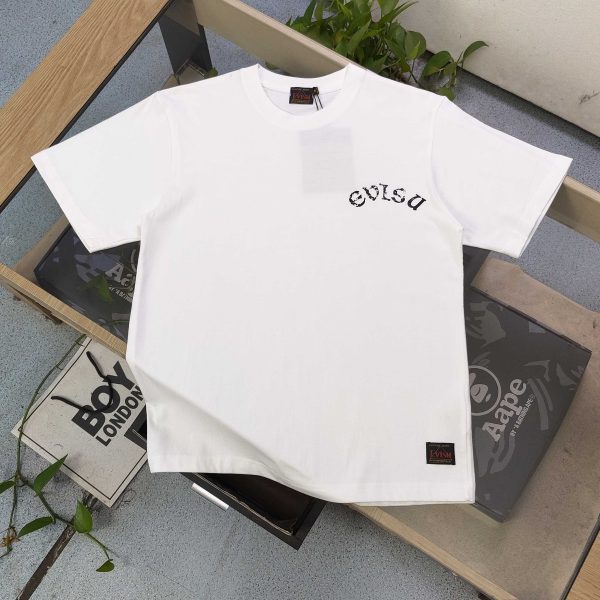 Premium Earth Short Sleeves Black Cotton Logo Collection