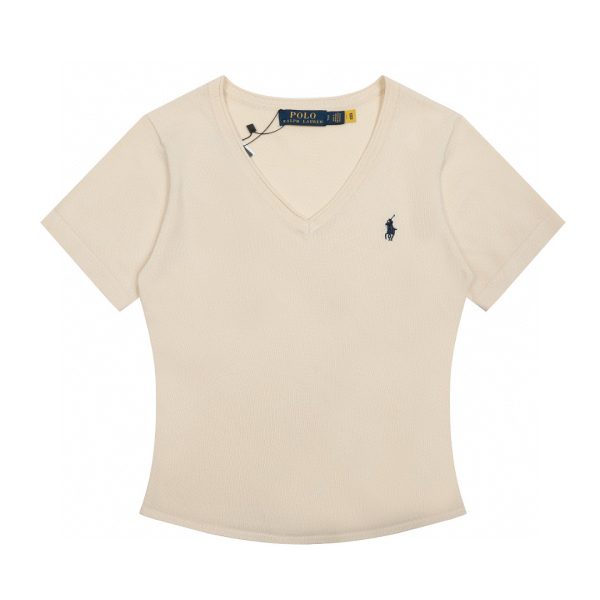 Premium Ralph Lauren Short Sleeves Black Knit Classic Luxury