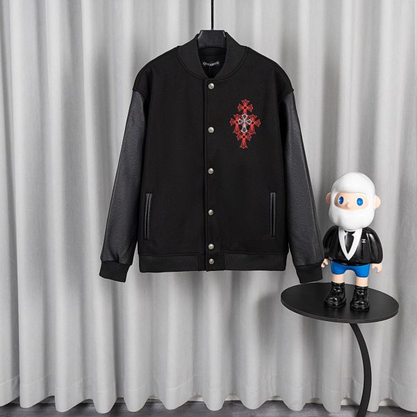 Best Selling Chrome Hearts Baseball Uniform Cotton Embroidery Luxury
