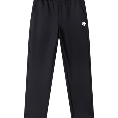 High Quality Descente Trousers Black Knit Casual Collection