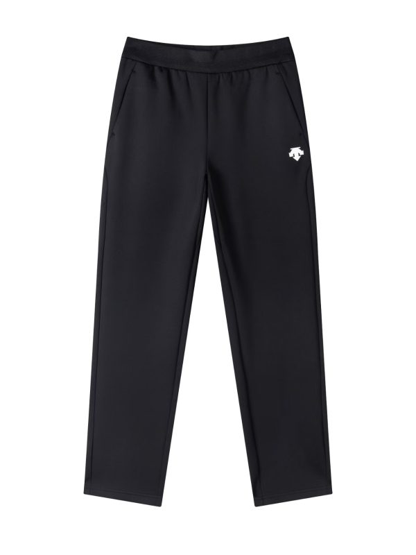 High Quality Descente Trousers Black Knit Casual Collection