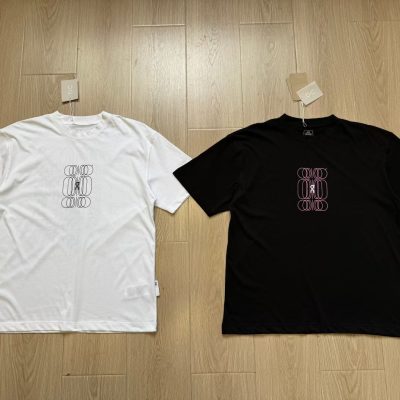 Luxury Express Short-Sleeved T-Shirts Black Print Luxury