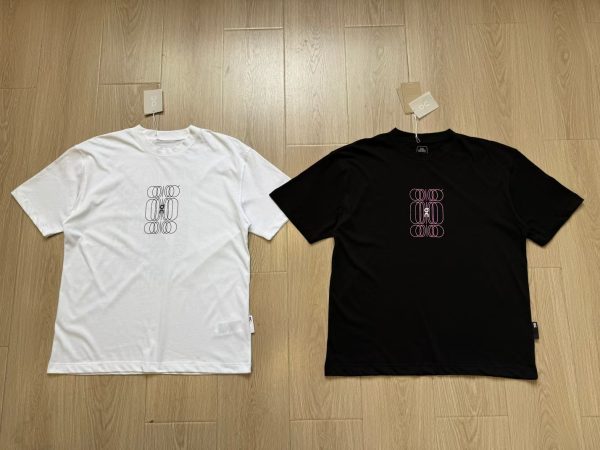 Luxury Express Short-Sleeved T-Shirts Black Print Luxury