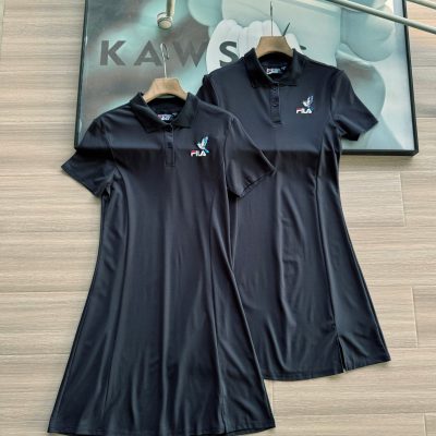 Luxury Fila T-Shirts Black Elegant Luxury