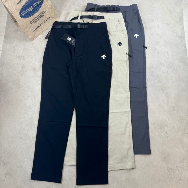 Premium Descente Casual Pants Black Casual Collection
