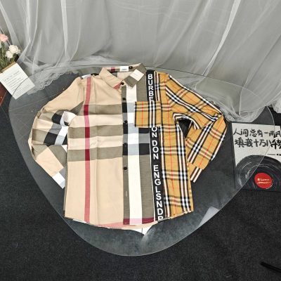 High Quality Burberry Long Sleeves Cotton Classic Style