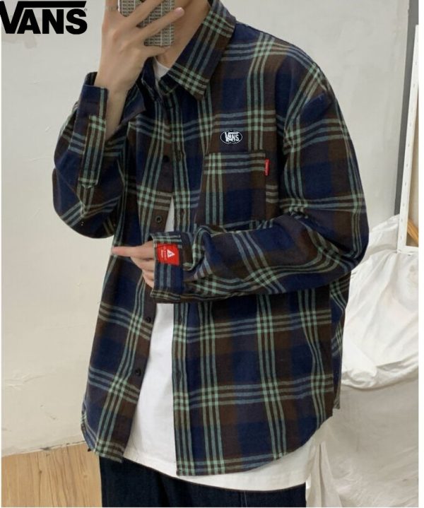 High Quality Vans Long Sleeves Yellow Retro Collection