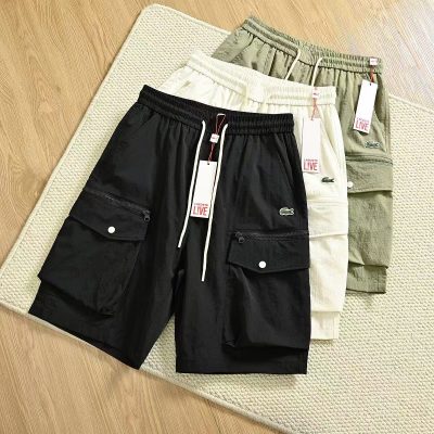 High Quality Lacoste Shorts Green Casual Collection