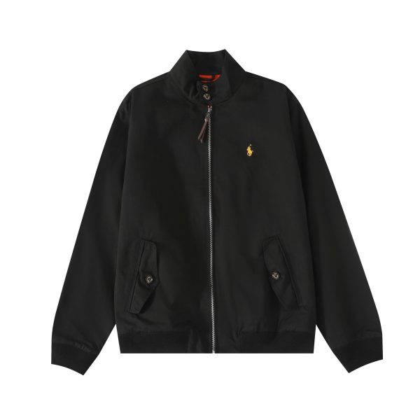 Premium Ralph Lauren Coat Black Vintage Style