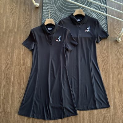 Luxury Fila T-Shirts Black Elegant Collection