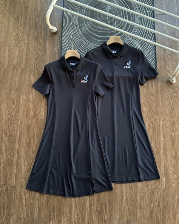 Luxury Fila T-Shirts Black Elegant Collection