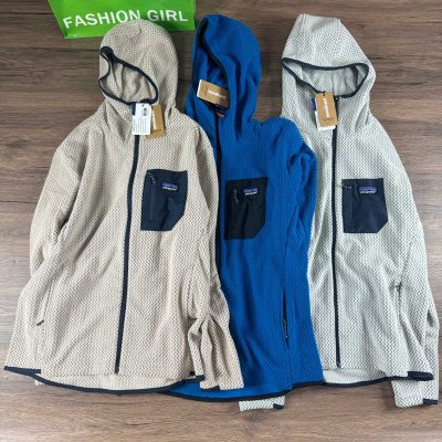 Best Selling Patagonia Coat Black Polyester Breathable Style