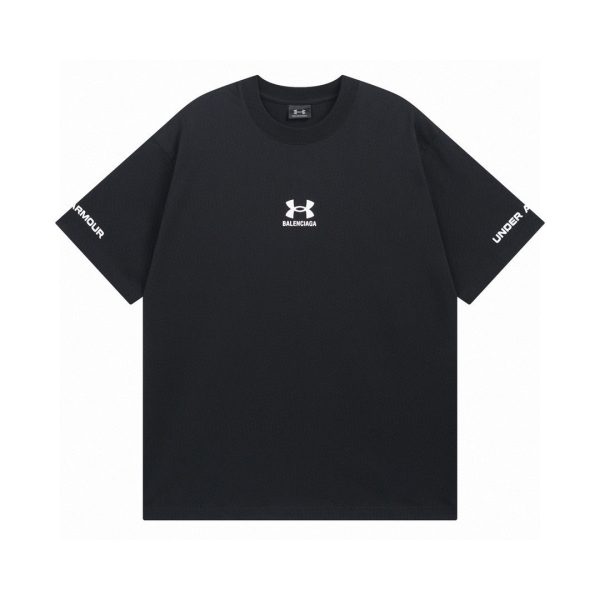 Premium Quality Balenciaga Short Sleeves Cotton Print Collection