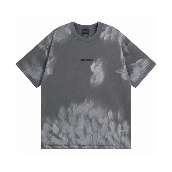 Luxury Balenciaga Short Sleeves Cotton Logo Luxury