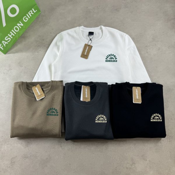 High Quality Patagonia Sweatshirts Black Fleece Breathable Luxury