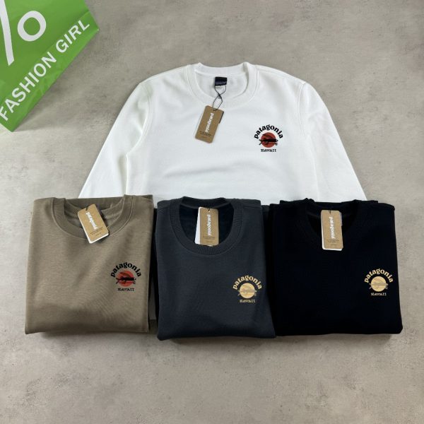 High Quality Patagonia Sweatshirts Black Fleece Breathable Collection