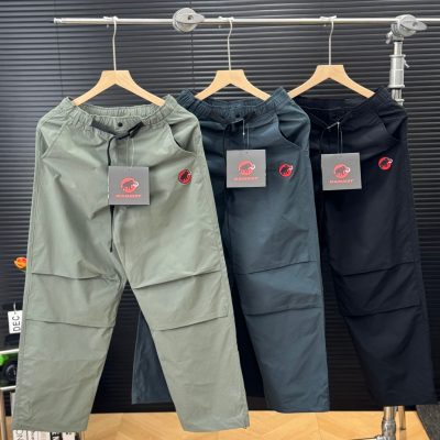 High Quality Mammut Overalls Black Breathable Luxury