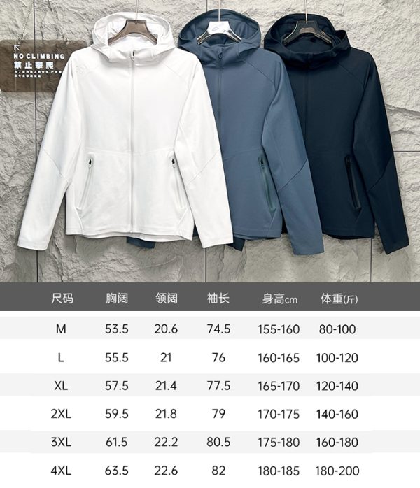 Luxury Descente Coat Gray Breathable Style