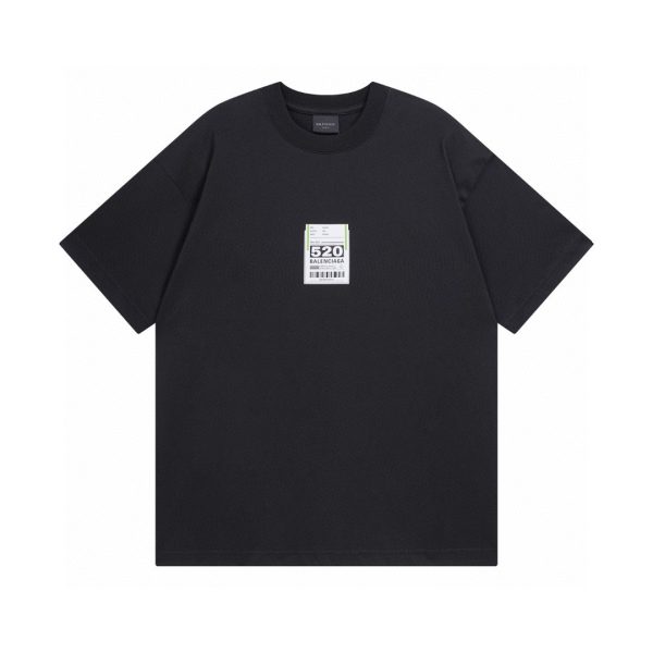 Premium Balenciaga Short Sleeves Cotton Print Collection