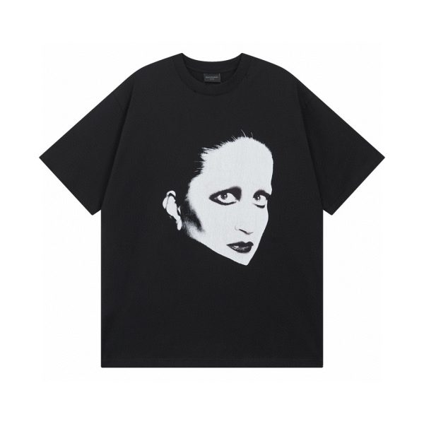 Best Selling Balenciaga Short Sleeves Cotton Distressed Style