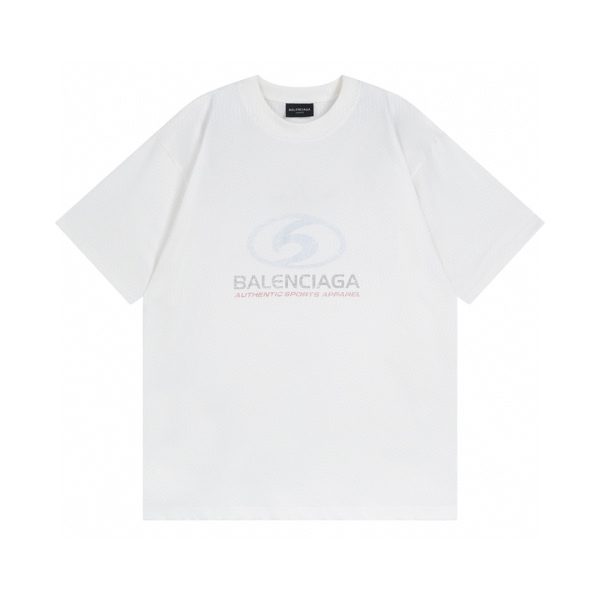 High Quality Balenciaga Short Sleeves Logo Luxury
